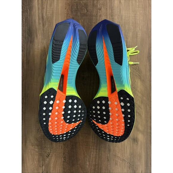 Nike Zoomx Vaporfly Next% 3 Volt Black Blue Women Size 10 Running DV4130-700 - Picture 6 of 7